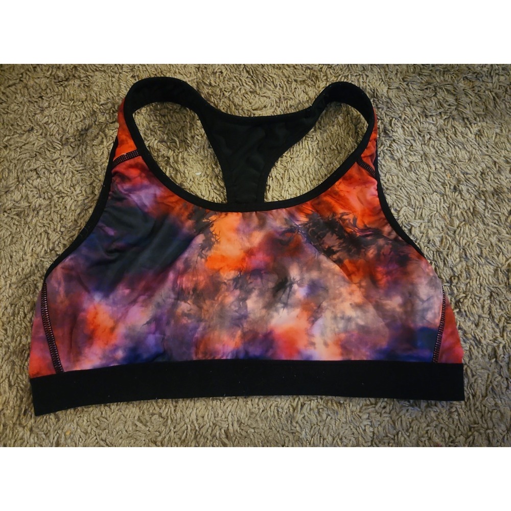 C9 Champion Racerback Sports Bra XXL Tie Dye